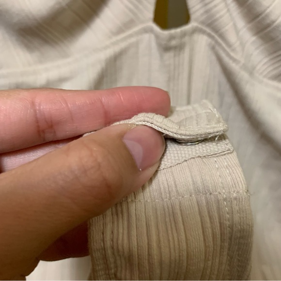 NWT Zara Ribbed Halter Bodysuit Size Small - Picture 6 of 9